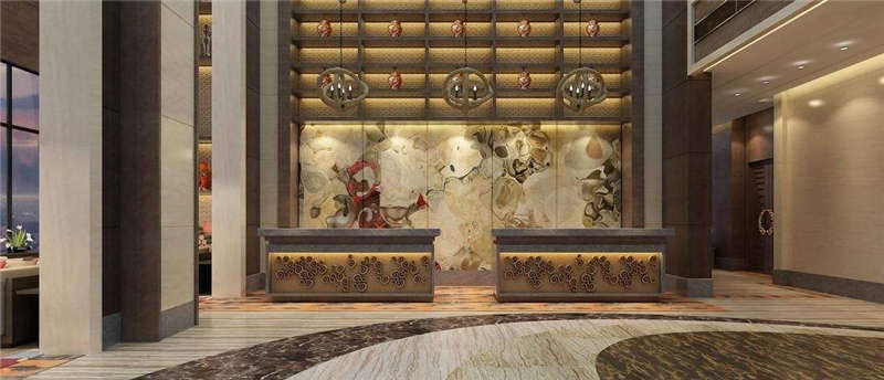 酒店大堂的地面裝修材料，可以嘗試用環(huán)氧水磨石地坪哦！